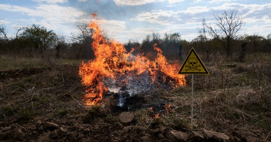 GIFD Suspending All Burn Permits Due to Statewide Ban